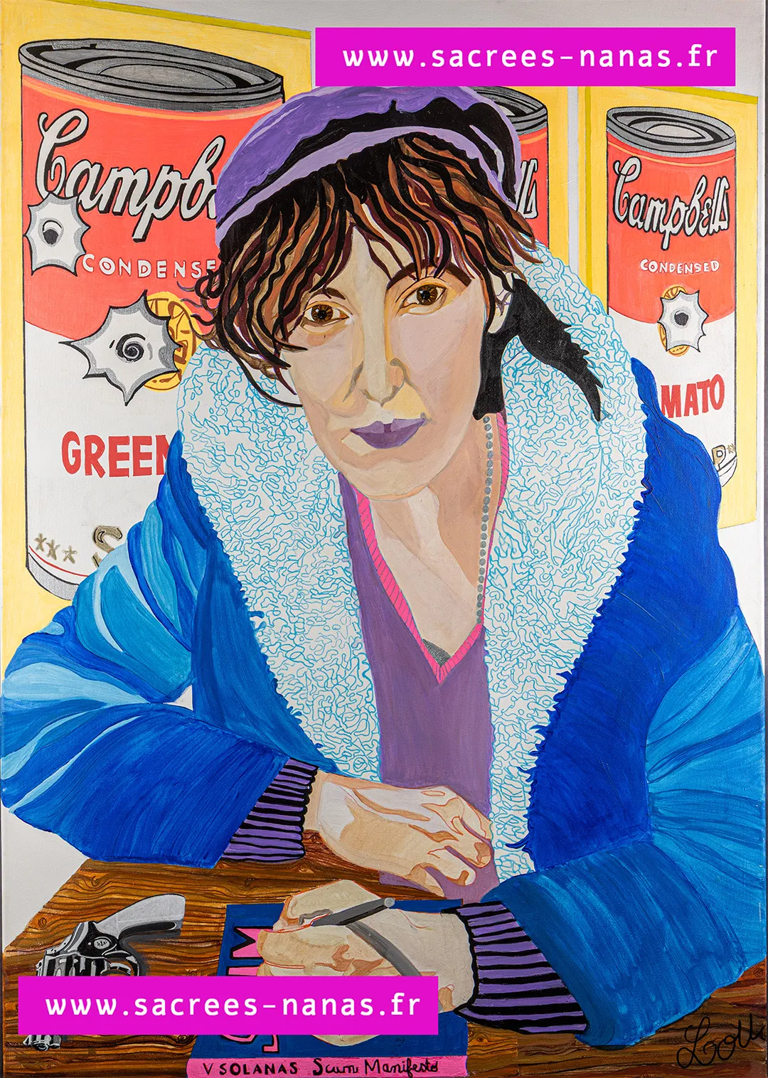 Valerie Solenas et Andy Wharol